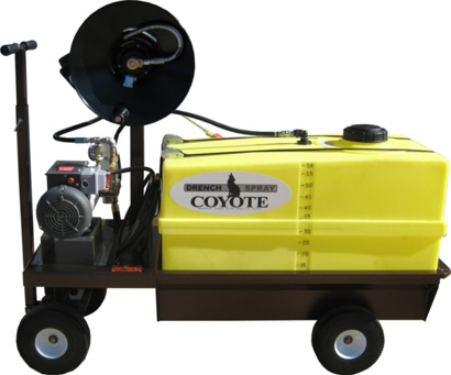 Coyote 4HP Honda Gas Engine 56 Gallon Tank 100' Hose - Sprayers